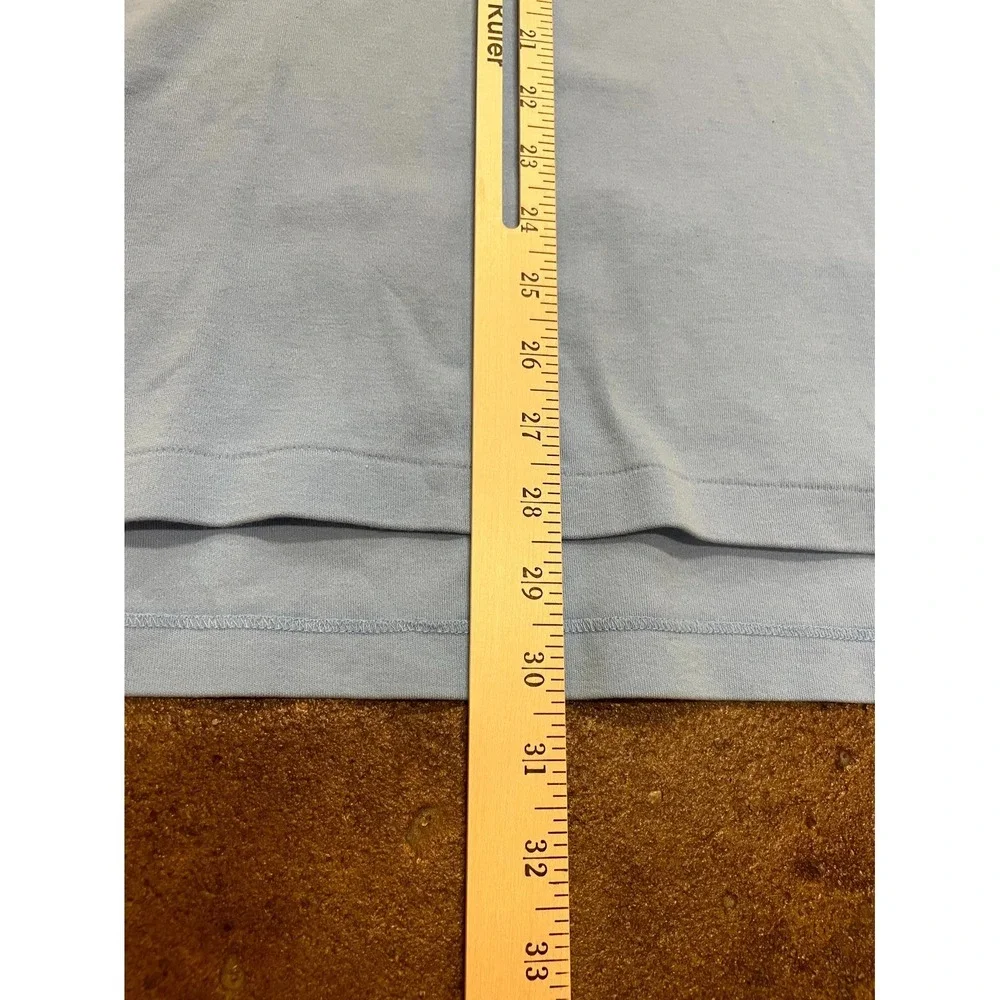 Polo Ralph Lauren Golf Polo Shirt Mens Large Light Blue Cotton Embroidered Logo‎